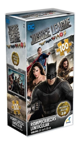 Rompecabezas Lenticular En Torre Justice League