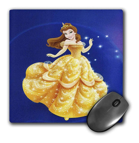 3drose Llc 8 x 8 x 0.25 inches Mouse Pad, Fairy Princess 