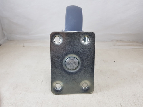 4 Rodajas Giratorias Con Placa De 5x1-1/4 De Tpr Mca Rodamex