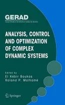 Comprar Libro Analysis, Control And Optimization Of Complex Dynam...