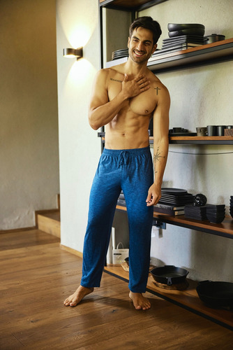 Pijama Hombre, Paq 2 Pantalones Con Bolsa Para Dormir Alfani