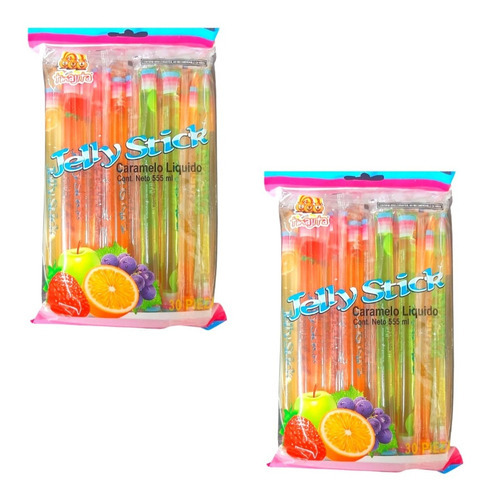 2 Pack - Gelatina Jelly Stick 30 Piezas