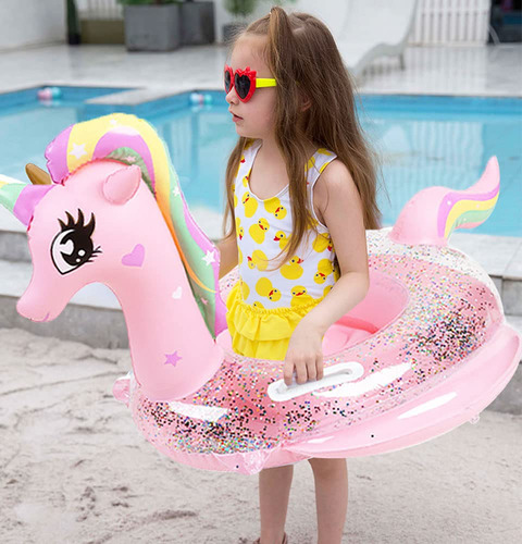 Flotador De Piscina Umbworld Unicorn Para Bebés De 0 A 8 Año