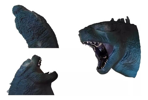 Cabeza De Godzilla Azul
