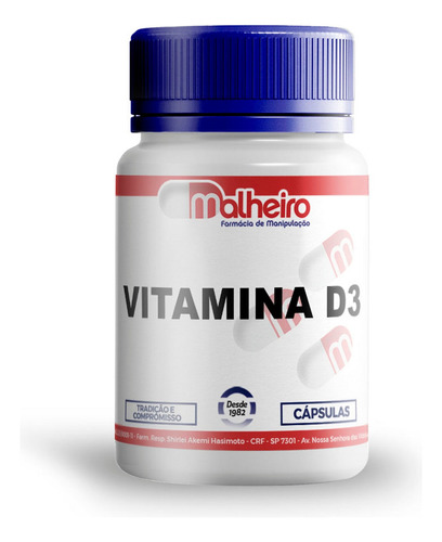 Vitamina D3 10.000 Ui 120 Cápsulas