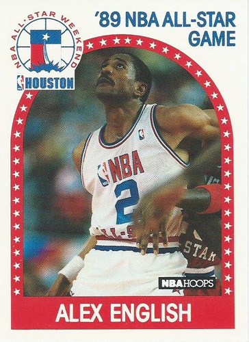 Barajita Alex English All Star Hoops 1989 #133 Nuggets