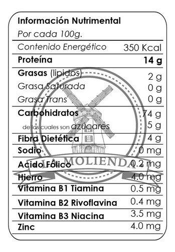 1 Kg De Sémola Gruesa Calidad Premium Envío Incluido!