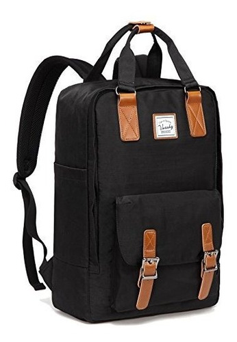 Mochila Daypack Vaschy Impermeable Negro 38cm