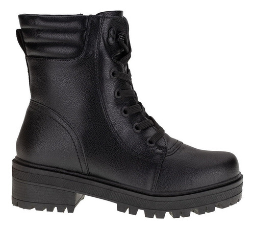 Bota Coturno Mooncity Feminina 72223 Pto