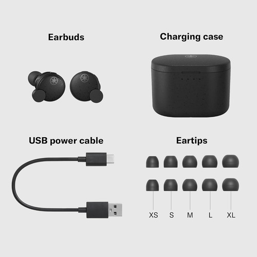 Yamaha Tw-e7b Auriculares True Wireless Con Bluetooth 5.2...