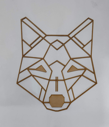 Imagen 8 de 10 de Animales Geométricos 50 Cm Mdf De 2.5mm
