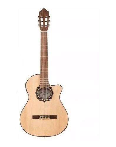 Guitarra criolla clásica Fonseca 38KEC para diestros