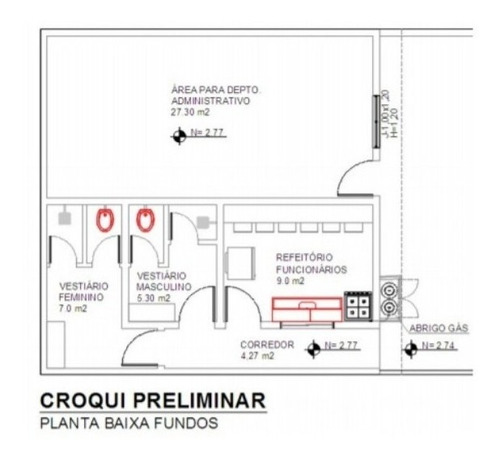 Imagem 3 de 12 de Sala / Salão Comercial - Sl00036 - 67631366