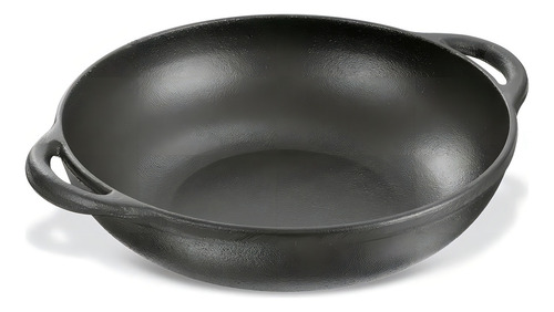 Panela Parmegiana De Ferro Fundido Com Tampa 29 Cm