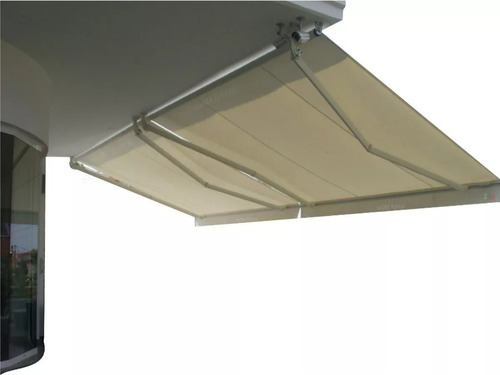 Toldo Articulado Motorizado 5,80m X 2,50m Pvc Blackout Preto