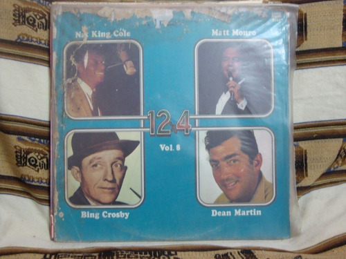 Vinilo 12 X 4 Vol 8 Crosby Dean Martin Cole Matt Monro Si3