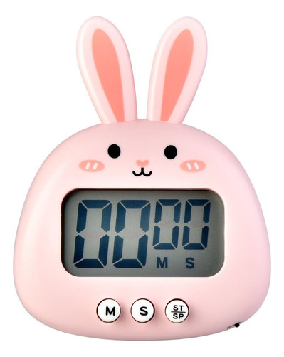 Temporizador Digital Timer De Cocina Con Iman Diseño Conejo