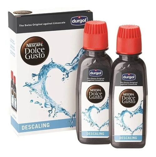 Descalcificador Limpiador Cafetera Dolce Gusto 2 Botellas