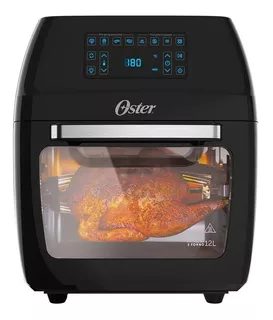 Fritadeira Oven Fryer 3 Em 1 Ofrt780 12 Litros Preta Oster Cor Preto 110V