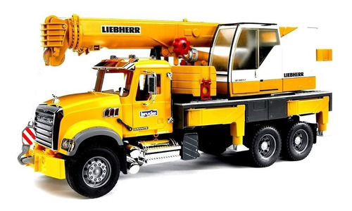 Juguetes Bruder Mack Granite Liebherr Crane Truck