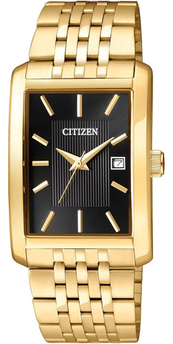 Reloj Citizen Bh1673-50e Quartz Mens, Acero Inoxidable, C Color de la correa Negro Color del bisel Acero inoxidable Color del fondo Negro