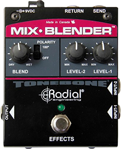 Guitarra Radial Engineering Mix-blender De Doble Entrada Con