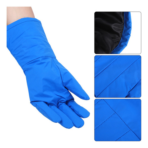 Guantes Calientes Criogénicos -200 A -360 De Baja Temperatur