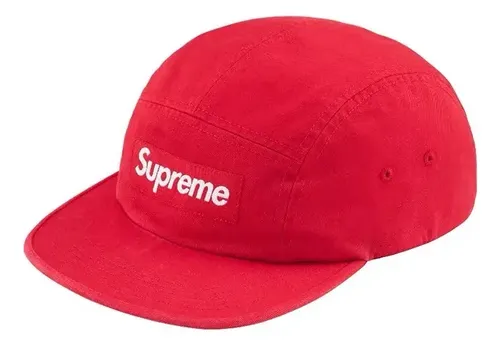 Boné Supreme 5-panel Chino Camp Vermelho | MercadoLivre