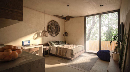 Imagen 12 de 23 de Departamento En Venta En Tulum, Av. Coba