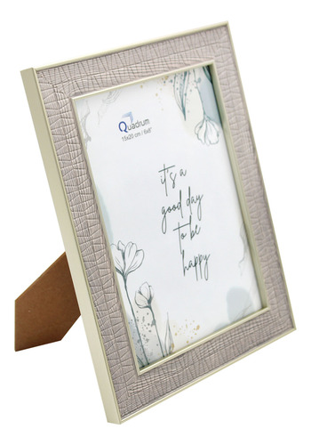 Elegante Portarretrato Color Beige 6x8 Cm