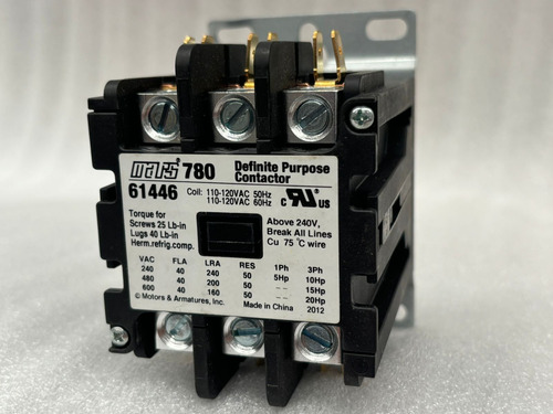 Contactor De Propósito Definido Mars 780 61446