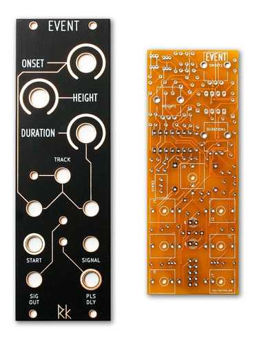 Pcb Panel Evento Modulo Eurorack Rat King Modular