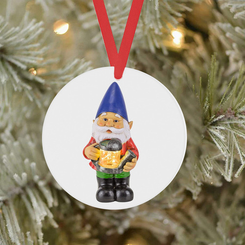 . Colgante Divertido Con Estampado De Papá Noel En Forma De