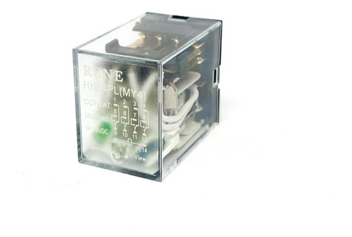 Relé Eletromecânico 12v 5a 4na/nf 14 Pinos Hh54pl