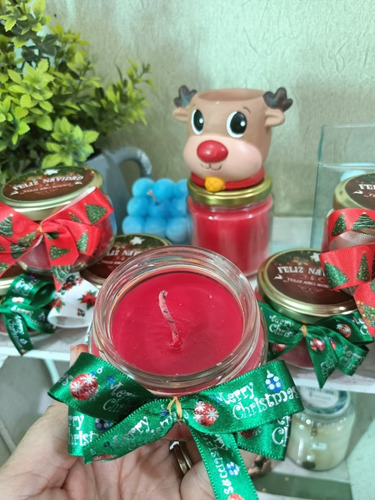 Velas Aromáticas Navideñas