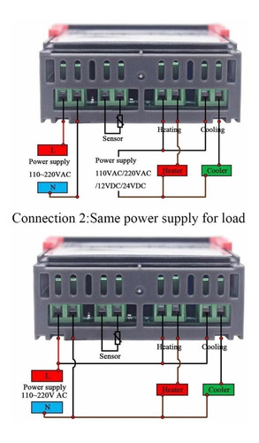 Imagen 3 de 3 de Controlador De Temperatura Stc-1000 110v 220v