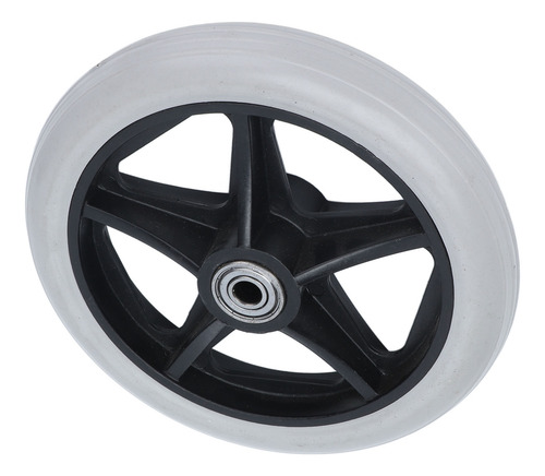 Rueda Maciza De Poliuretano Para Silla De Ruedas, 6 Pulgadas