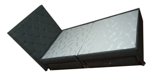 Base Cama Con Cajones Y Espaldar