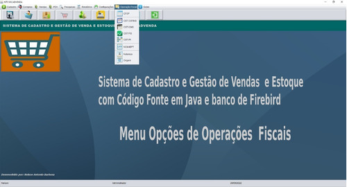 Código Fonte De Sistema De Vendas Em Java - Siscadvenda