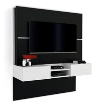 Comprar Panel Para Lcd Led Rack Modulares Mueble Moderno H\u002F40 Color Negro
