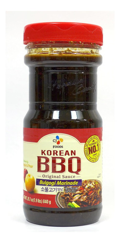 Salsa Coreana Para Barbacoa, Bulgogi, Botellas De 29.63 Oz (