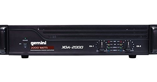Amplificador De Potencia De Canal Gemini Xga2000