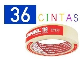 Cinta Adhesiva Janel Transparente 24mm X 65 Mts. 36 Piezas