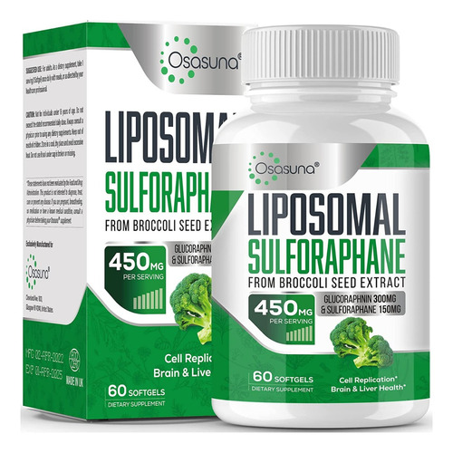 Sulforaphane Sulforafano Liposomal - Extracto De Brocoli 