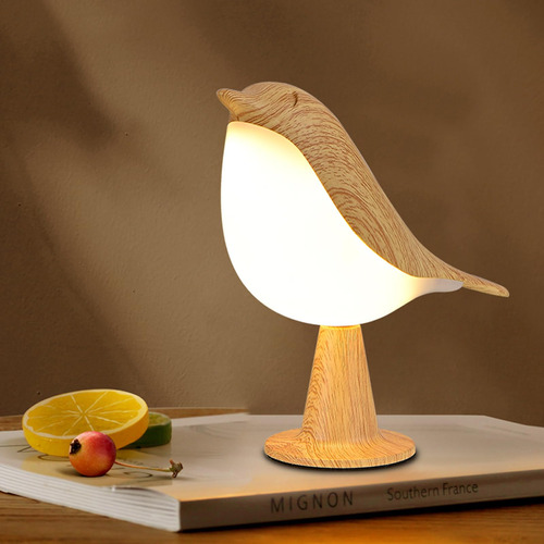 Lámpara Pájaro Led Para Niños Y Oficina Decoración Moderna T