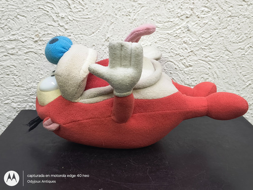 Peluche Ren & Stimpy Nickelodeon Mattel 1992 Retro Original Naranja Oscuro (Usado)
