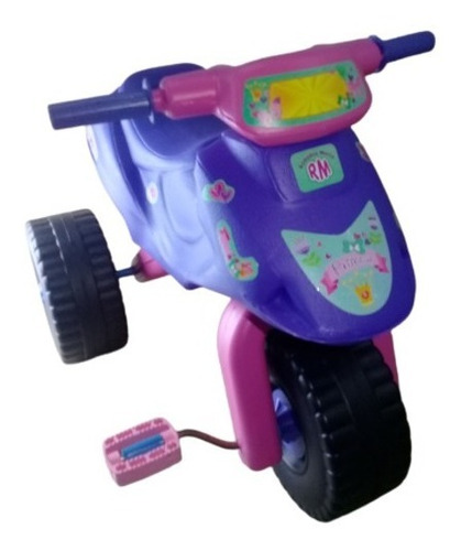 Moto Con Pedal Andarin Juguete Vehículo Niños Colores X 4 U.