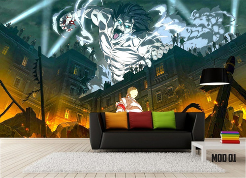 Vinilos Decorativos Pared Attack On Titan Adhesivos