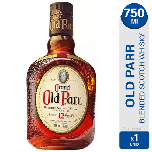 Whisky Old Parr Scotch 12 Años 750ml - 01mercado