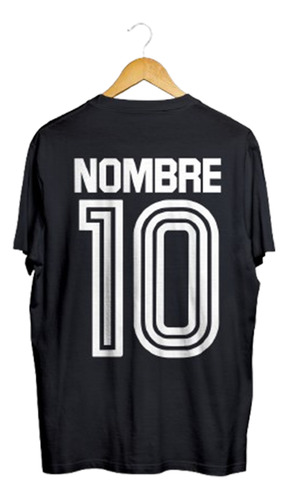 Vinilo Termotransferible Personalizado Nombre Y Numero Personalizado